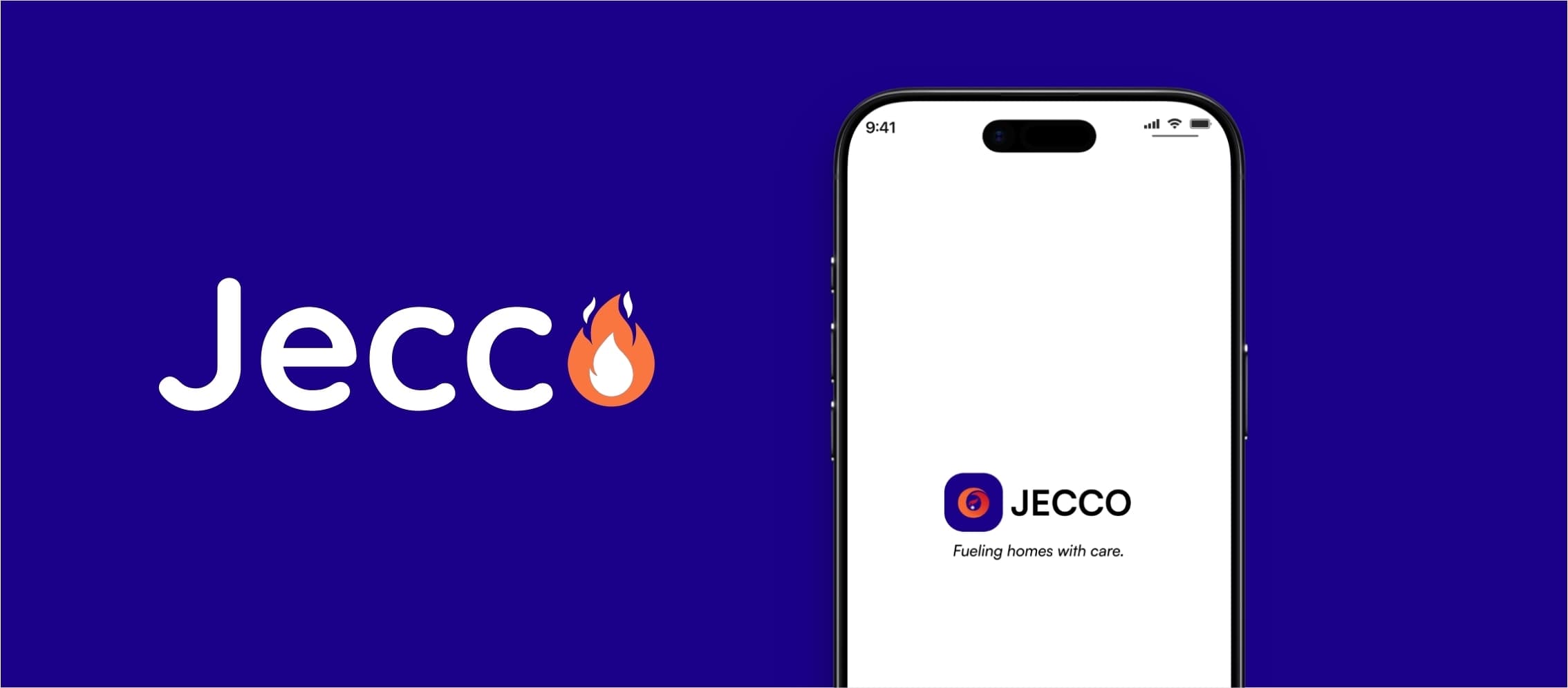 Jecco mobile app launch screen